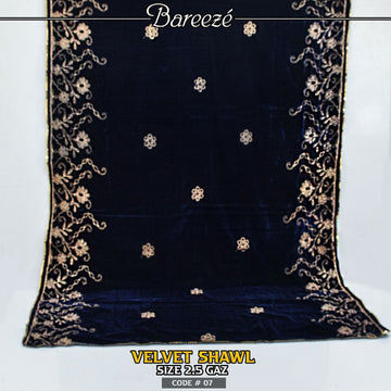 VELVET SHAWLS