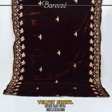 VELVET SHAWLS