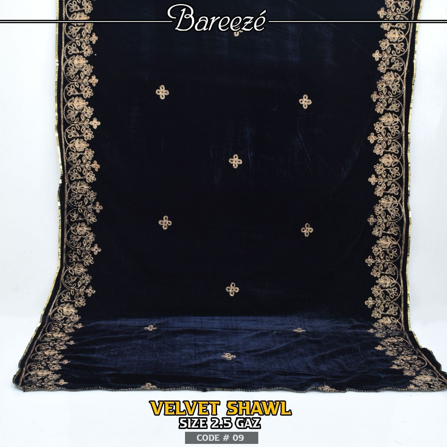 VELVET SHAWL