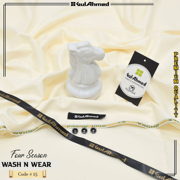 Gull Ahmed  Pure Luxury 4 season  Wash n Wear