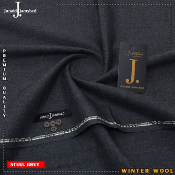 Junaid Jamshed Wool Steel gery 08