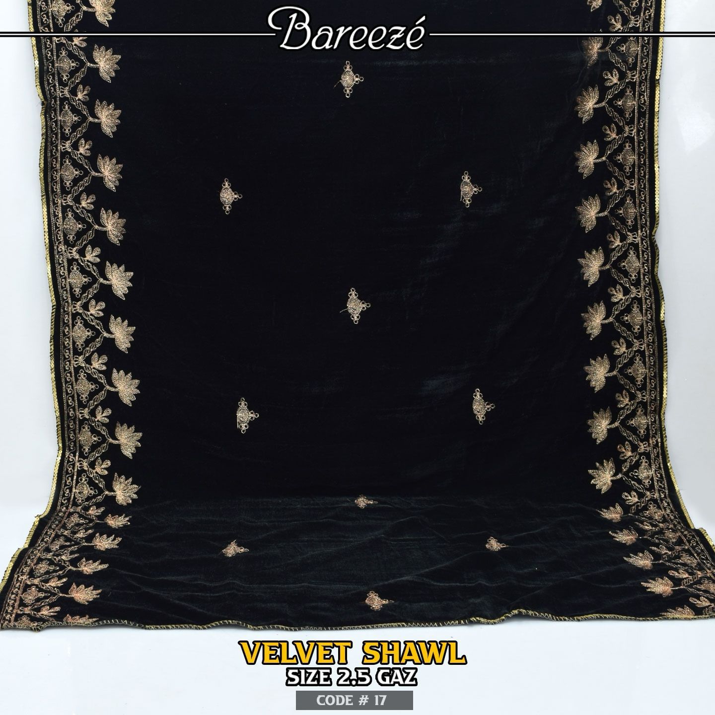 VELVET SHAWLS