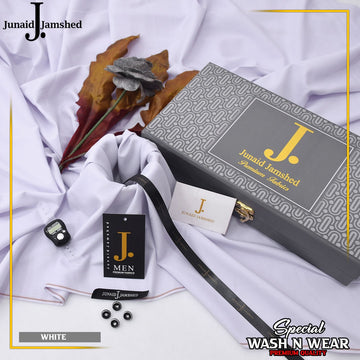 Junaid jamshed Ramadan Special 2026  Luxary wash n waer Gift packing(WHITE)05