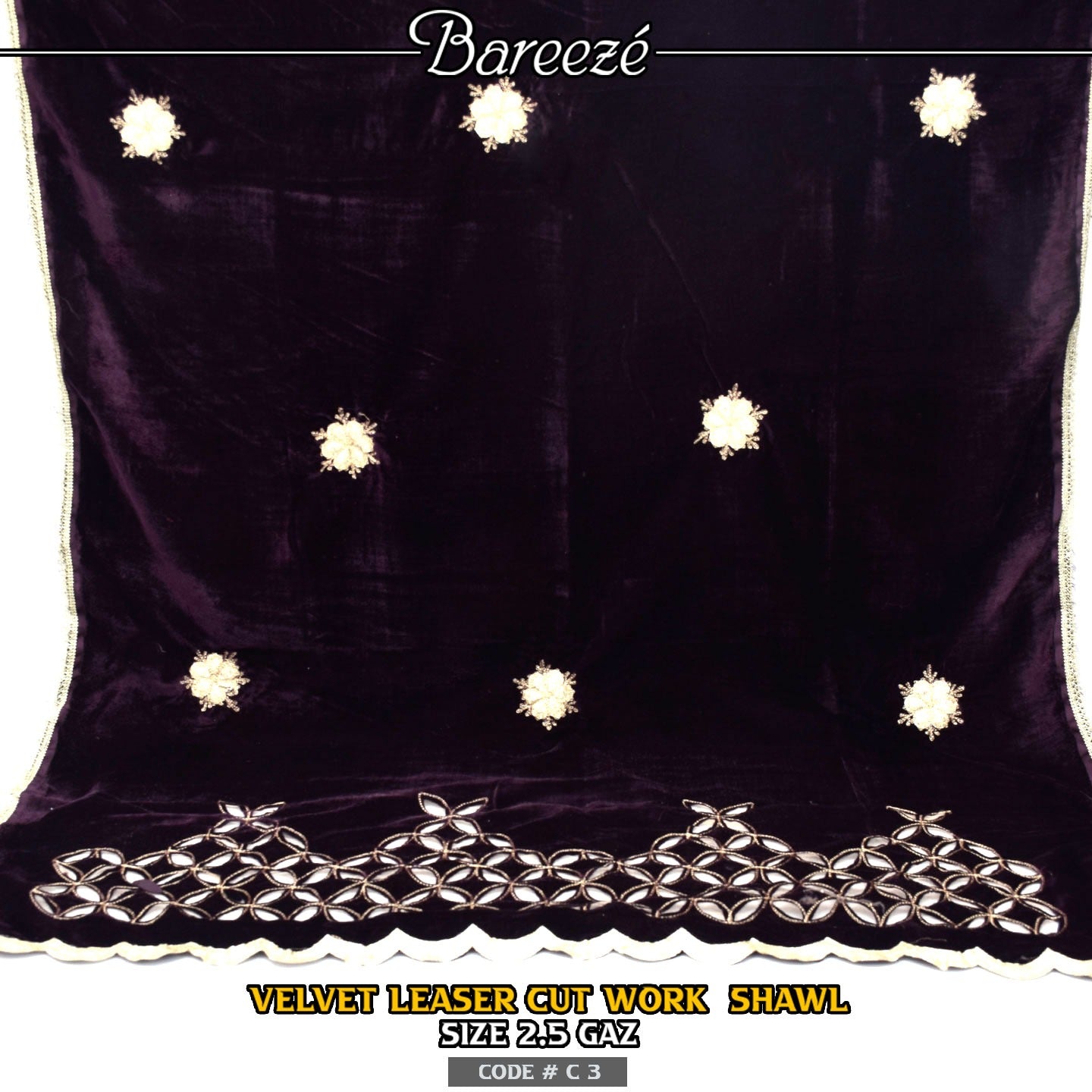 Leaser Cut Shawl