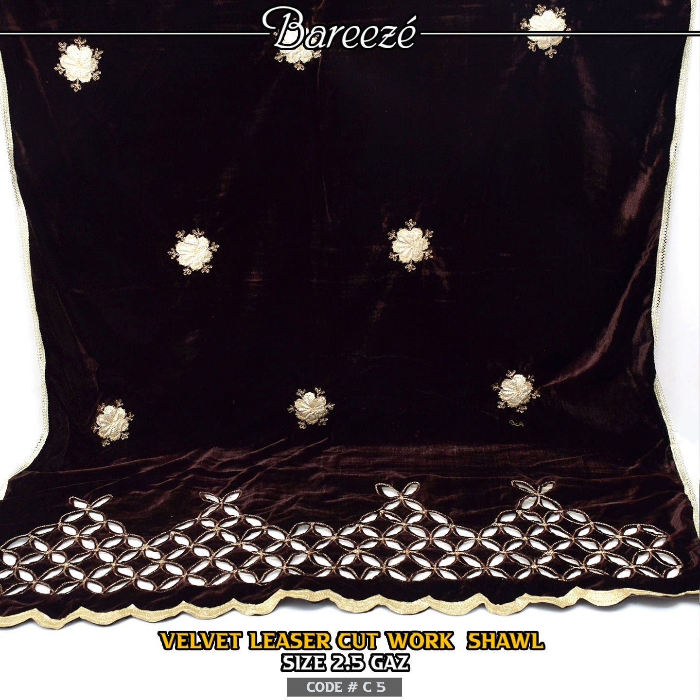 Leaser Cut Shawl