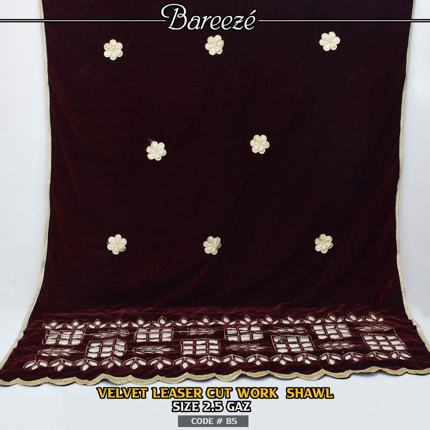 Leaser Cut Shawl