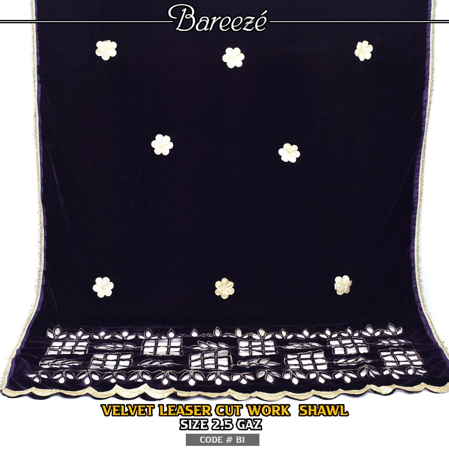 Leaser Cut Shawl