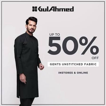 Gul Ahmed (Speical Black) Soft Wash N Wear