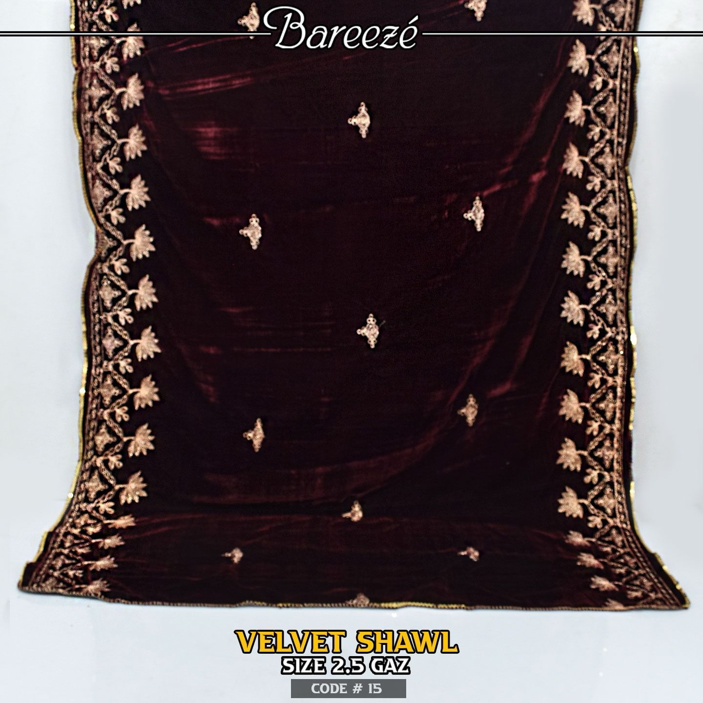 VELVET SHAWLS